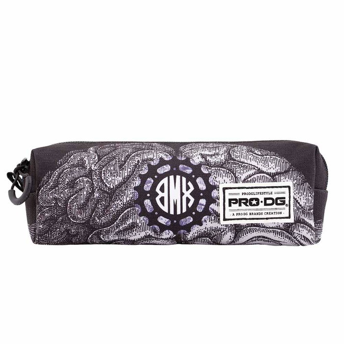 Pro-Dg Estuche Portatodo HS Think PRO-DG Cuadrado con Cremallera, Gris, Capacidad 0.80L, Poliéster