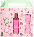 The Kind Edit Co. Utopia Headband Gift Set con Gel de Baño y Bombas de Baño