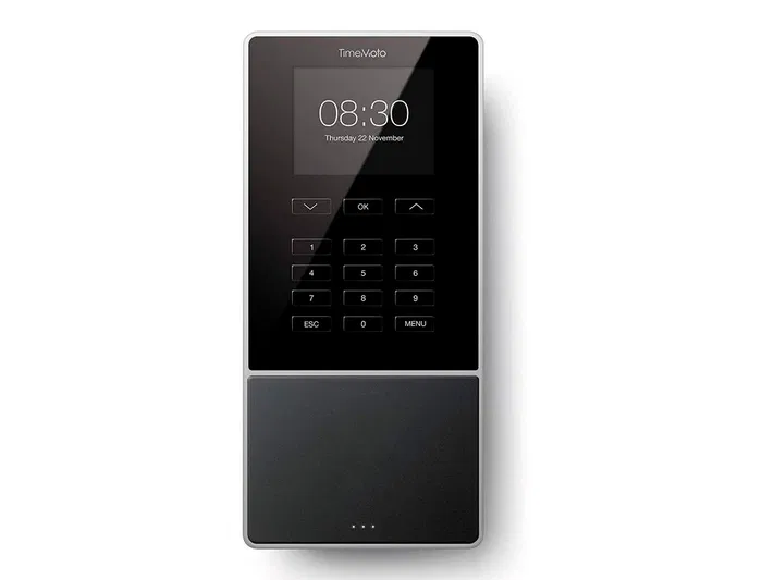 TIMEMOTO Terminal de Control de Presencia y Accesos en la Nube - Modelo TM-616, con Registro por PIN y Tarjeta RFID, Pantalla 2.8", WiFi