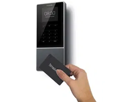 TIMEMOTO Terminal de Control de Presencia y Accesos en la Nube - Modelo TM-616, con Registro por PIN y Tarjeta RFID, Pantalla 2.8", WiFi
