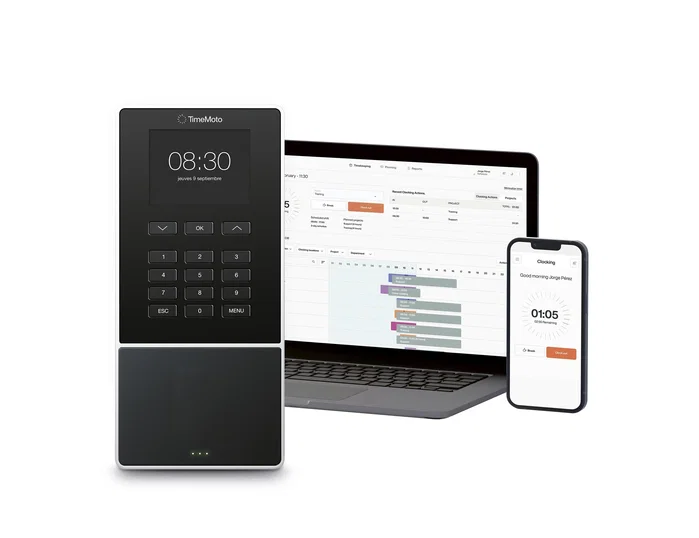 Safescan TimeMoto TM-616 Terminal de Control de Presencia con RFID y PIN Safescan TimeMoto TM-616 Terminal de Control de Presencia con RFID y PIN