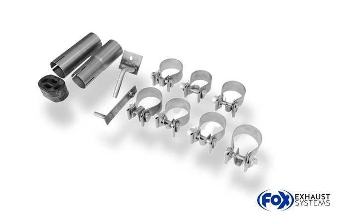 Fox Silenciador Trasero para Ford Focus II Hatchback Facelift Fox Silenciador Trasero para Ford Focus II Hatchback Facelift