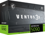 MSI VENTUS GeForce RTX 5090 32GB GDDR7 3X OC Black
