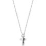 Police Brazalete de Acero Inoxidable Gear Necklace SS Cross