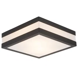 Brilliant Plafón de Exterior Antracita IP44 2xE27 11W