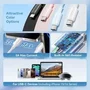 Vention Cable USB 2.0 Tipo-C a USB Macho CTQWF 60W 480Mbps 1m Blanco