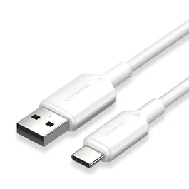 Vention Cable USB-C a USB-A 1m Blanco CTQWF