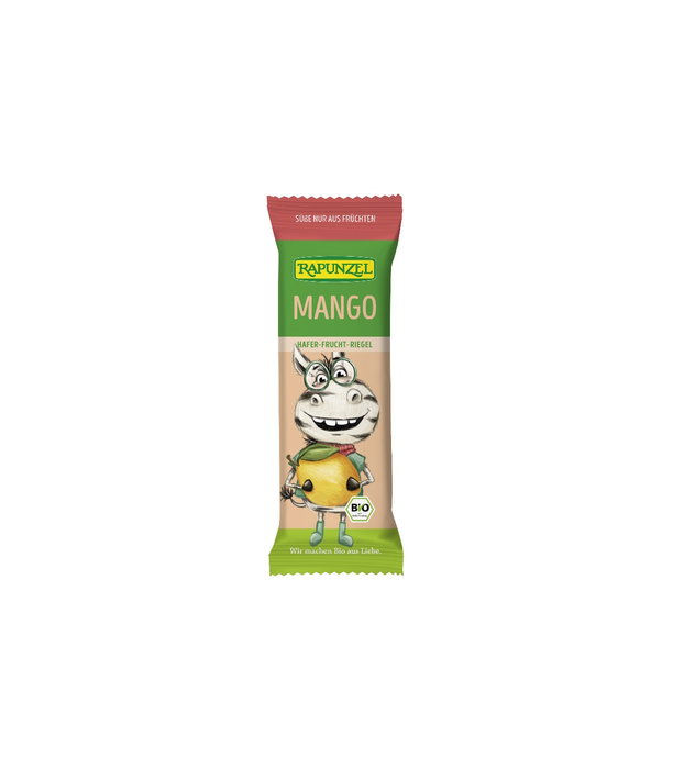 RAPUNZEL Barrita Infantil Avena Mango 4x23 g