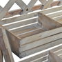 DKD Home Decor Expositor de Madera Garden Shop Marrón Natural