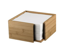 Leone Servilletero Bambú 19x19x10 cm