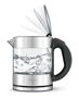Sage Hervidor Compact Kettle™ Pure SKE395CLR4EEU1 Cristal Antimanchas Duraglass Tapa Apertura Lenta