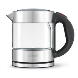 Sage Hervidor Compact Kettle™ Pure SKE395CLR4EEU1 Cristal Antimanchas Duraglass Tapa Apertura Lenta