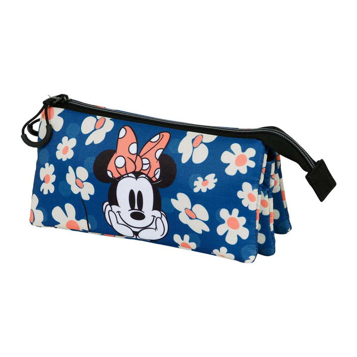Estuche Portatodo Triple ECO Happy Field Disney Minnie Mouse Azul Oscuro Estuche Portatodo Triple ECO Happy Field Disney Minnie Mouse Azul Oscuro