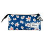Estuche Portatodo Triple ECO Happy Field Disney Minnie Mouse Azul Oscuro