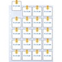 Herma Fundas para Diapositivas 5x5 100 Hojas Claro/Mate