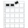 Herma Fundas para Diapositivas 5x5 100 Hojas Claro/Mate