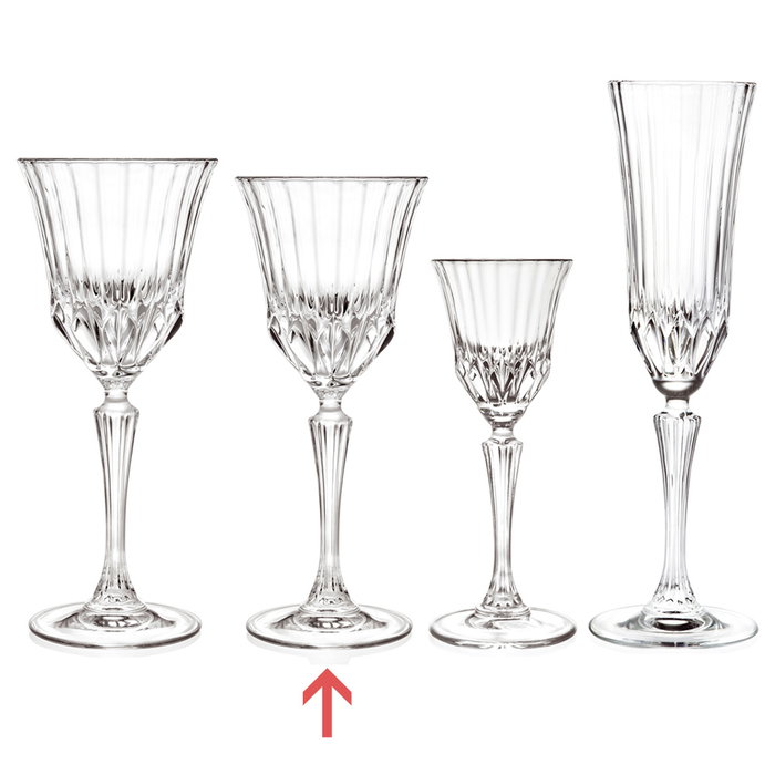 Rcr Cristalleria IT Copa Adagio 220 Ml (6 Unidades) Vidrio Eco-Cristal Luxion