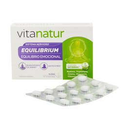 Vitanatur Equilibrio 30 comprimidos - Complemento alimenticio para equilibrio emocional
