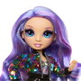 MGA Rainbow High Style Icons Muñeca Violet, segunda ropa y bolso, coleccionable, 431602