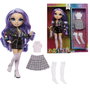 MGA Rainbow High Style Icons Muñeca Violet, segunda ropa y bolso, coleccionable, 431602