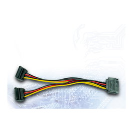 Inter-Tech Adaptador 1x S-ATA a 2x S-ATA, 0,15 m