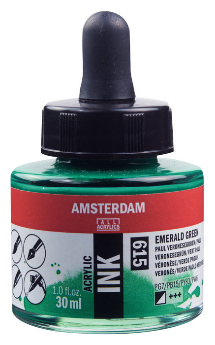 Amsterdam Tinta Acrílica Verde Paolo Veronés 615 30 ml