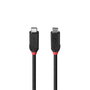 Lindy Cable USB4 Gen 3x2 USB C 2m Negro