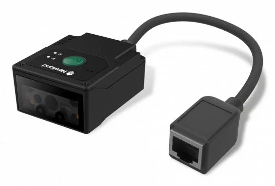Newland FM431 Barracuda Pro Lector de Códigos de Barras Fijo 1D/2D CMOS Negro para RS-232 y USB, Ángulo de Lectura 360°, QR Code