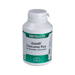 EQUISALUD Holofit Curcuma Plus 180 Capsulas | Extracto Nebulizado de Curcuma Longa y Boswellia | Complemento Alimenticio Vegetariano
