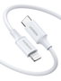 UGREEN 10493 Cable USB-C a Lightning MFi 1m Blanco - Carga Rápida PD 3A, Transferencia Datos 480Mbps, Compatible iPhone, iPad, iPod