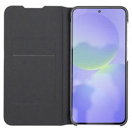 Samsung Galaxy A37 Flip Cover Funda Billetera Protectora Mobeen Negro