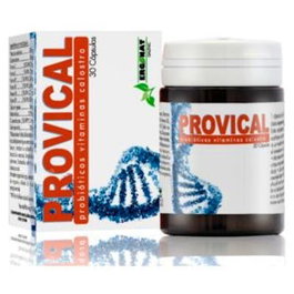 Ergonat Provical 30 Cápsulas - Complemento alimenticio a base de vitaminas, minerales y bacterias lácticas