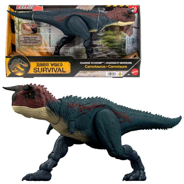 Mattel Jurassic World Figura Dinosaurio Carnotaurus 22x22x10 cm