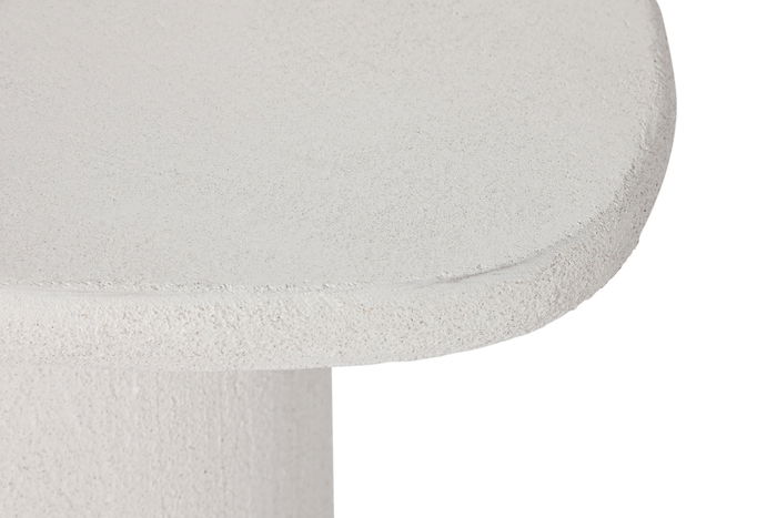 DKD Home Decor Mesita Auxiliar Moderna Blanco 44 x 44 x 48 cm