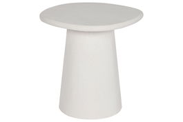 DKD Home Decor Mesita Auxiliar Moderna Blanco 44 x 44 x 48 cm