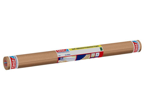 Tesa Papel de protección adhesivo 600 mm x 10 m Marrón