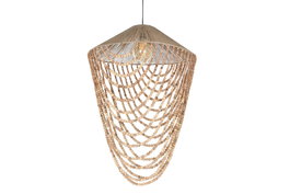 DKD Home Decor Lámpara Techo Moderno Marron Claro 67 x 100 x 67 cm