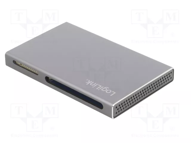 LogiLink Lector de tarjetas USB 3.2 Gen1 5 en 1, carcasa metálica, plateado LogiLink Lector de tarjetas USB 3.2 Gen1 5 en 1, carcasa metálica, plateado