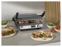 Severin Parrilla multifuncional 3 en 1, 2000 W, Negro/Acero inoxidable