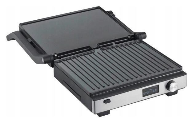 Severin Parrilla multifuncional 3 en 1, 2000 W, Negro/Acero inoxidable Severin Parrilla multifuncional 3 en 1, 2000 W, Negro/Acero inoxidable
