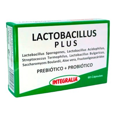 INTEGRALIA Lactobacillus Plus 60 Cápsulas