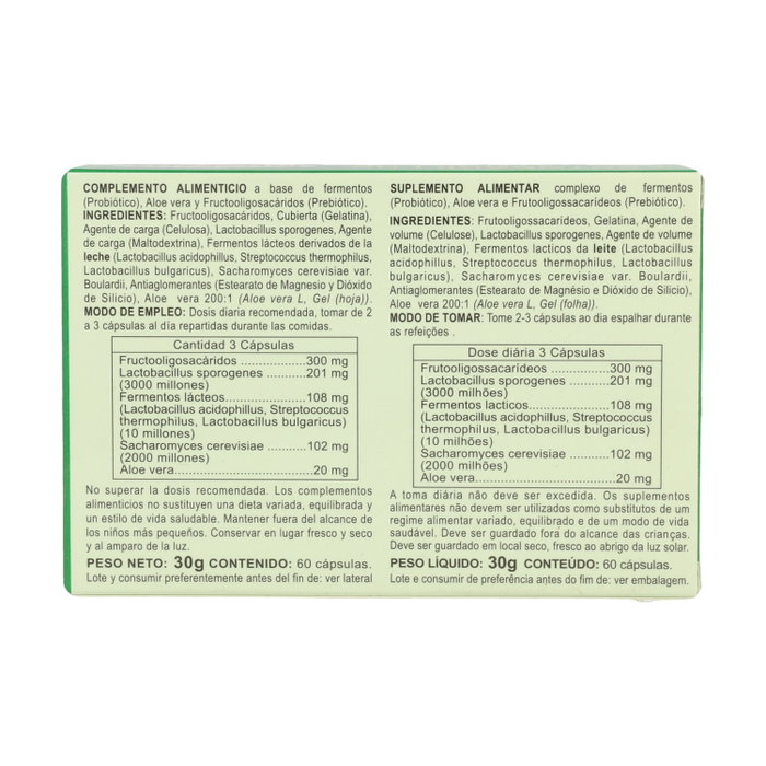 Integralia Lactobacillus Plus 60 cápsulas