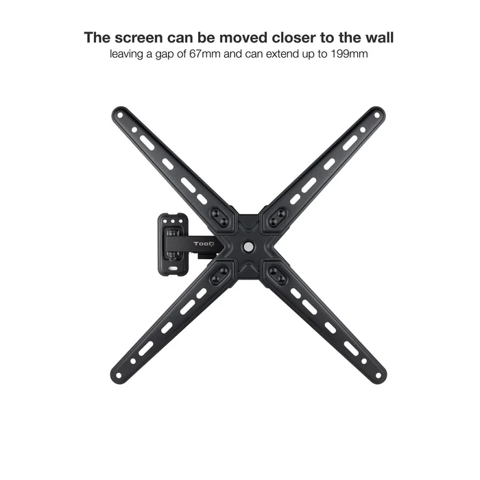 Tooq LP1355TN-B Soporte de Pared Extensible para TV de 13-55 pulgadas Tooq LP1355TN-B Soporte de Pared Extensible para TV de 13-55 pulgadas