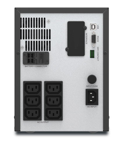 APC Easy UPS SMV2000CAI Sistema de Alimentación Ininterrumpida Línea Interactiva 2 kVA 1400 W 6 Salidas AC Torre Negro APC Easy UPS SMV2000CAI Sistema de Alimentación Ininterrumpida Línea Interactiva 2 kVA 1400 W 6 Salidas AC Torre Negro