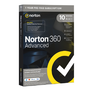 Norton 360 Advanced - Licencia 1 Año para 10 Dispositivos, 200 GB Nube, VPN, Español