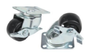 MicroConnect Rueda para armario rack con freno 240kg Negro, Plata