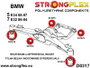 StrongFlex 031975B Trasero Diferencial - Trasero Silentblock con alta flexibilidad, resistencia a carga y abrasión