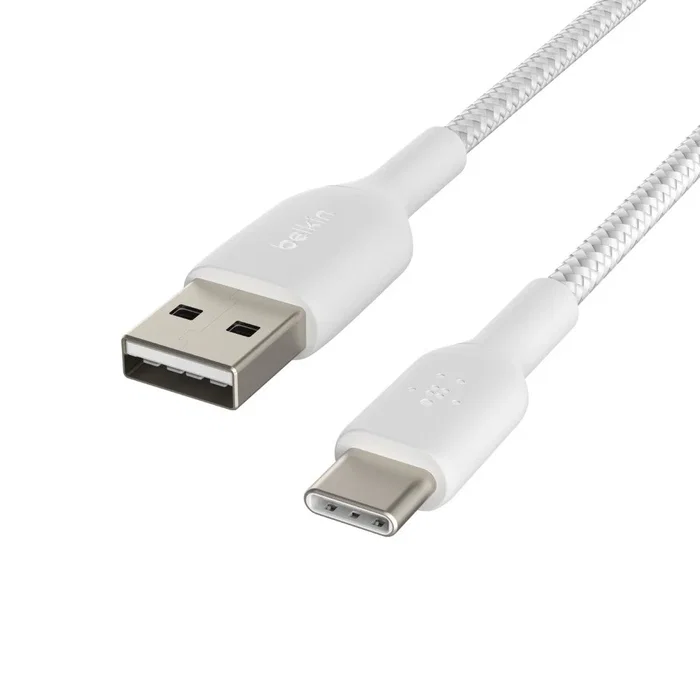 Belkin CAB002BT1MWH Cable USB-A a USB-C Blanco, 1 m