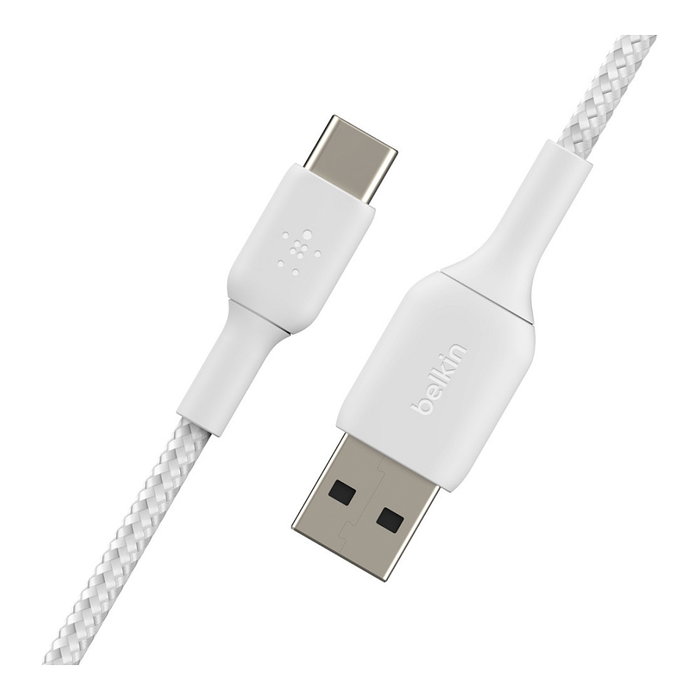 Belkin CAB002BT1MWH Cable USB-A a USB-C Blanco, 1 m