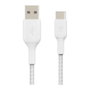 Belkin CAB002BT1MWH Cable USB-A a USB-C Blanco, 1 m